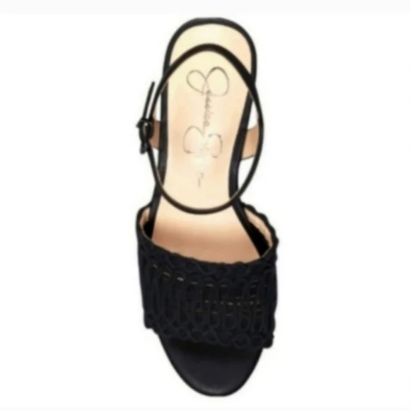 NWT Jessica Simpson Timia Heeled Platform Sandals/Size 7.5 🆕🏷️🎁 - Picture 3 of 11